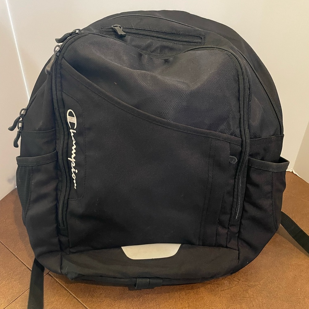Vintage Champion black backpack